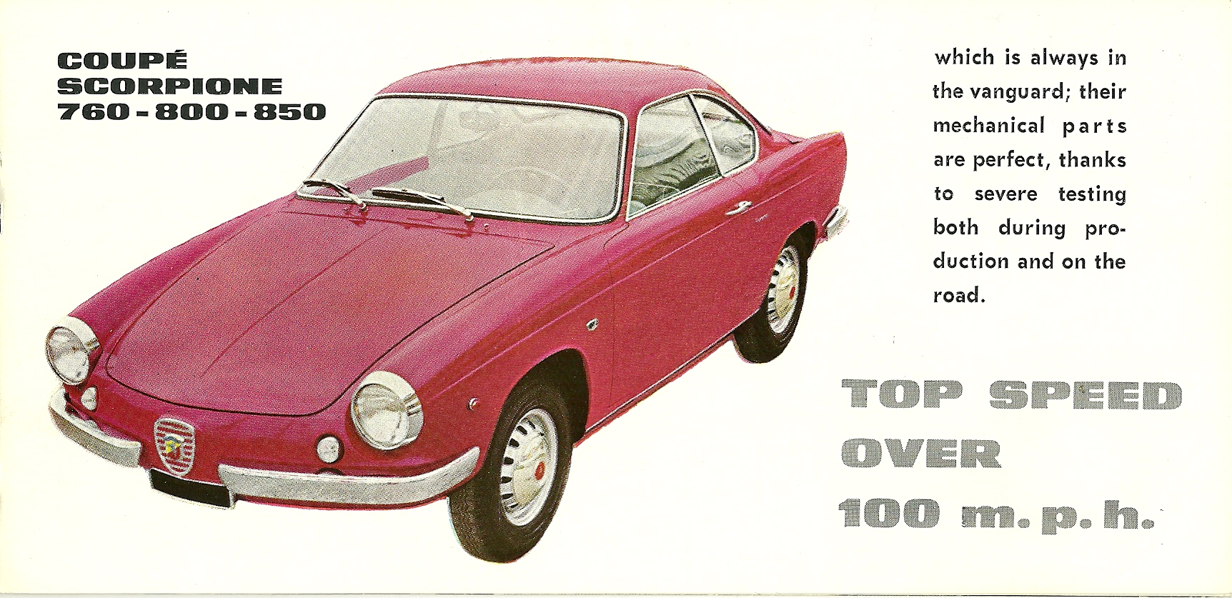 1959/60 Abarth Brochure